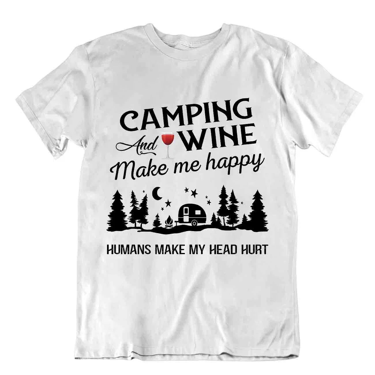 Camping Outside Trip Cool Vintage Gift Cute Funny - Adult & Kids T-Shirts, Sweatshirts & Hoodies apparel design preview 1