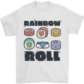 Kawaii Sushi Rainbow Roll Fish Mens 100% Cotton - Adult & Kids T-Shirts, Sweatshirts & Hoodies apparel design preview 1