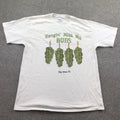 Vintage Weed Mens Large White Hanes Key West Hangin - Adult & Kids T-Shirts, Sweatshirts & Hoodies apparel design preview 1