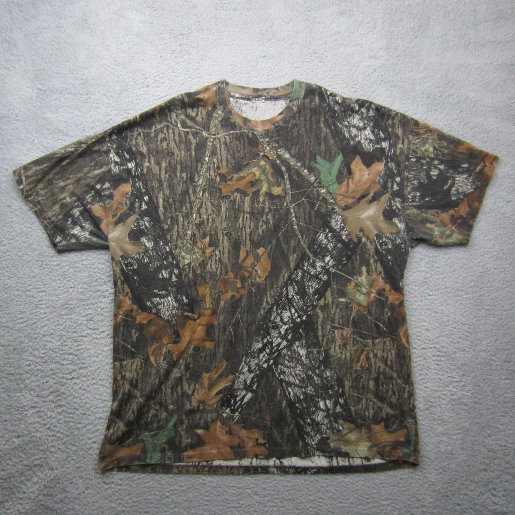 VTG Mossy Oak Mens XXL Breakup Camo Camouflage - Adult & Kids T-Shirts, Sweatshirts & Hoodies apparel design preview 1