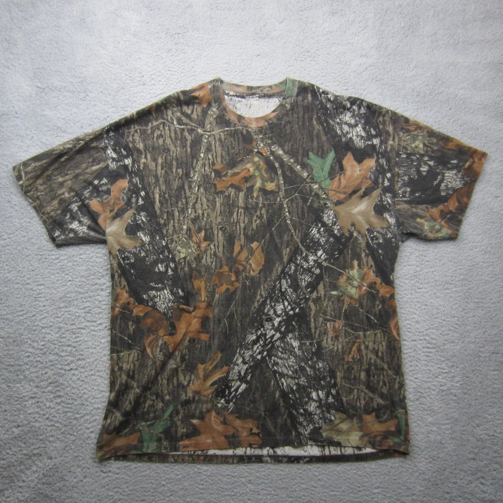 VTG Mossy Oak Mens XXL Breakup Camo Camouflage - Adult & Kids T-Shirts, Sweatshirts & Hoodies apparel design preview 1