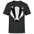Badger Animal Face Ani Mates Mens Funny Novelty - Adult & Kids T-Shirts, Sweatshirts & Hoodies apparel design preview 1