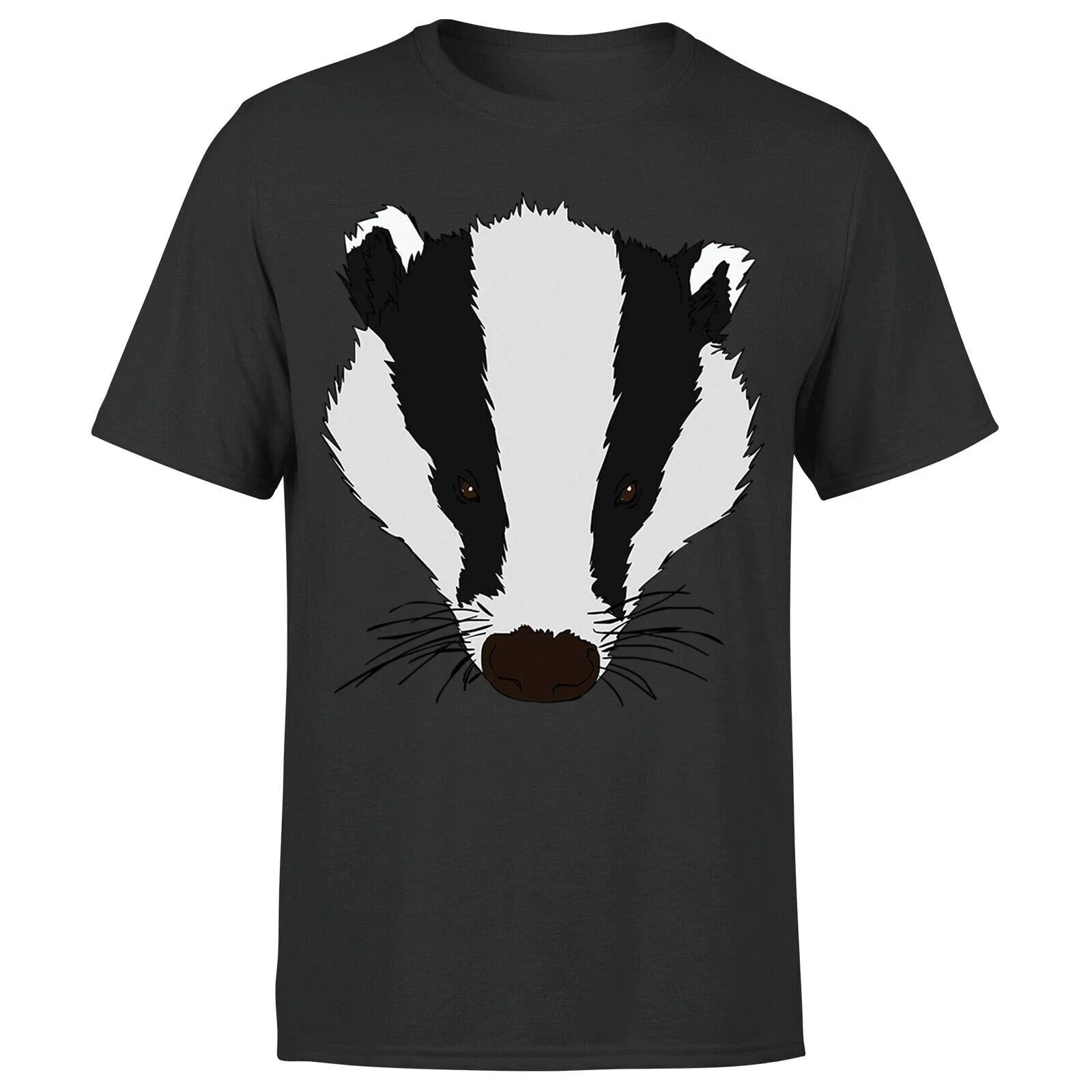 Badger Animal Face Ani Mates Mens Funny Novelty - Adult & Kids T-Shirts, Sweatshirts & Hoodies apparel design preview 1