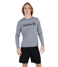 Hurley Men's UPF 50 One and Only Hybrid (Gray) - Adult & Kids T-Shirts, Sweatshirts & Hoodies apparel design preview 1
