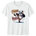 Panda Power Animal Pun Funny Kung Fu Cartoon Graphic - Adult & Kids T-Shirts, Sweatshirts & Hoodies apparel design preview 1