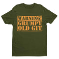 Warning Grumpy Old Git Funny top Man Dad Grandad Gift - Adult & Kids T-Shirts, Sweatshirts & Hoodies apparel design preview 1