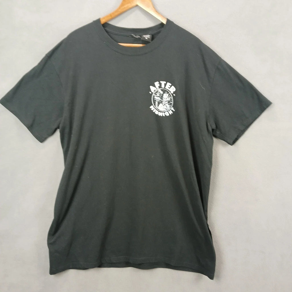 Mens XL Black Cotton Graphic Print After Midnight - Adult & Kids T-Shirts, Sweatshirts & Hoodies apparel design preview 1