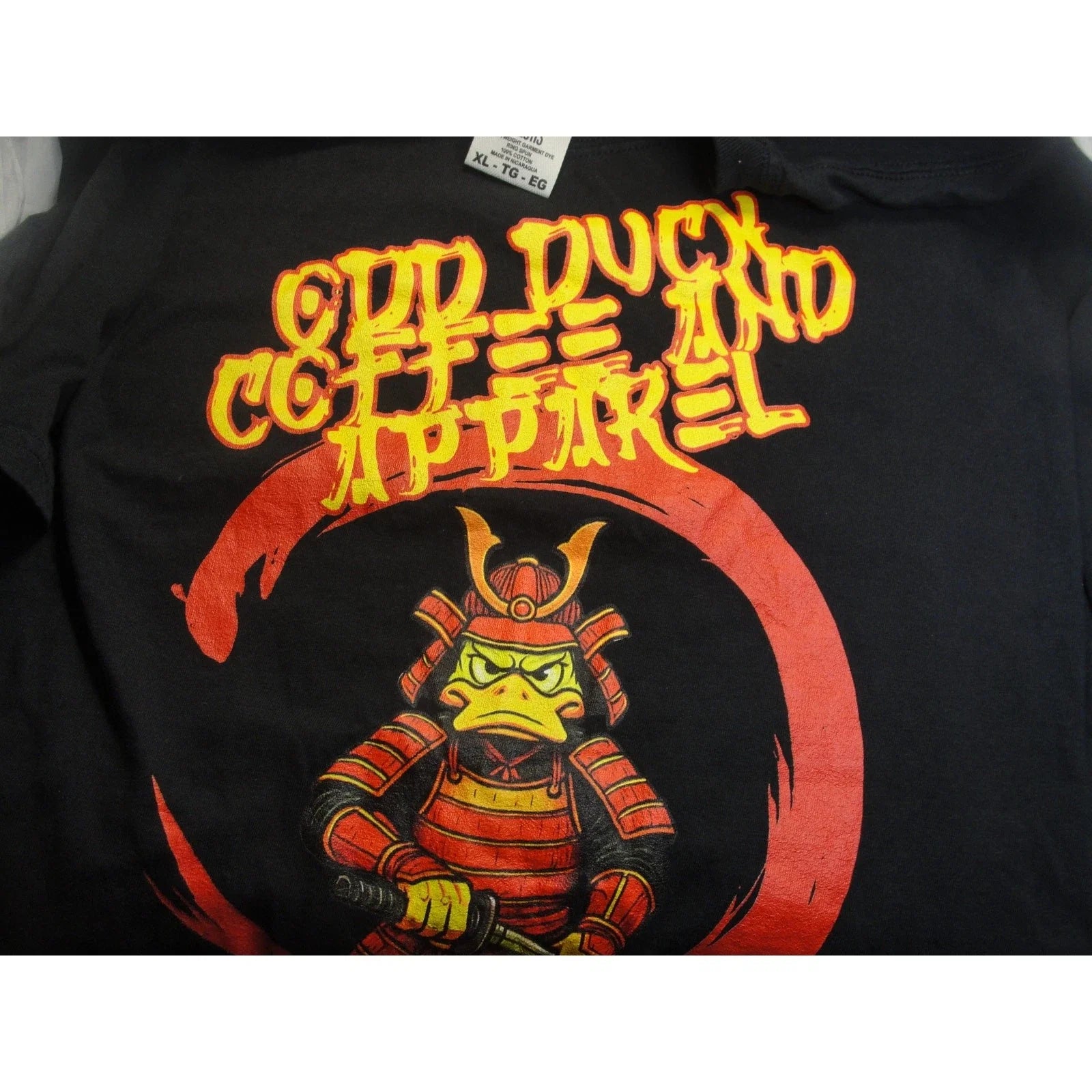 Samurai Coffee Xtra Large - Adult & Kids T-Shirts, Sweatshirts & Hoodies apparel design preview 1
