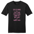 Great Moms Have Sticky Floors Unisex Funny Mom Quotes - Adult & Kids T-Shirts, Sweatshirts & Hoodies apparel design preview 1