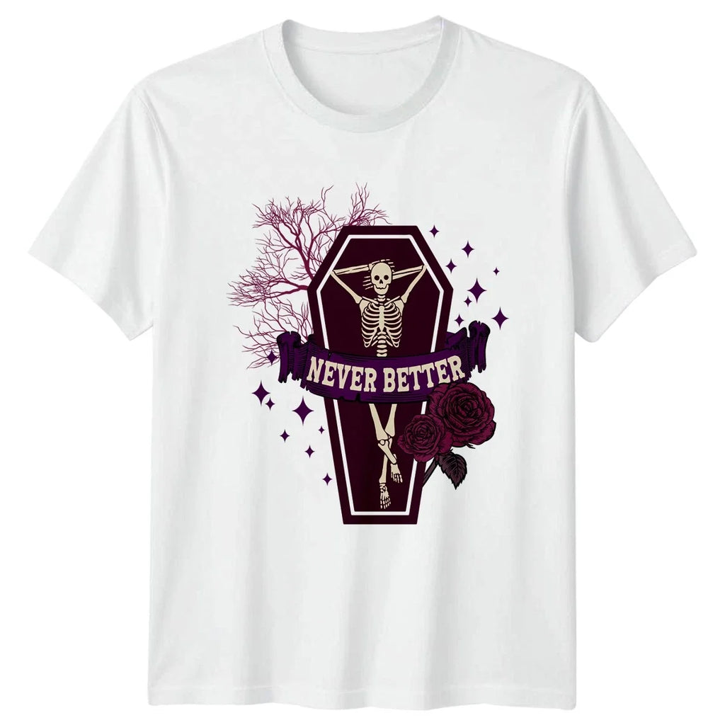 Never Better Sarcastic Humor Goth Birthday Gift For - Adult & Kids T-Shirts, Sweatshirts & Hoodies apparel design preview 1