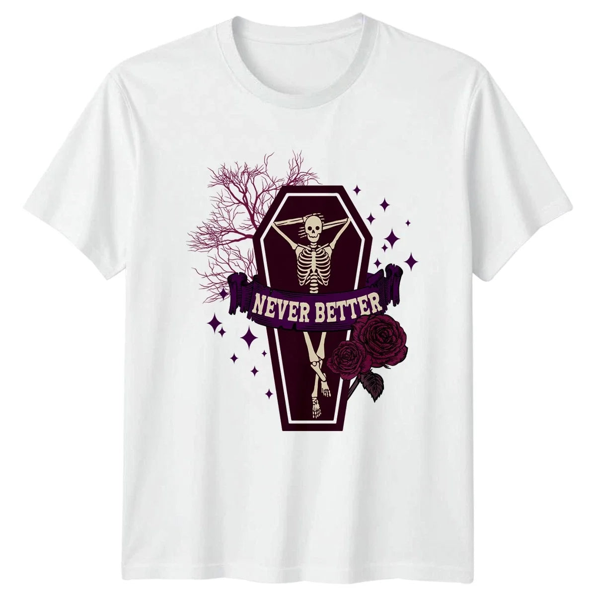 Never Better Sarcastic Humor Goth Birthday Gift For - Adult & Kids T-Shirts, Sweatshirts & Hoodies apparel design preview 1