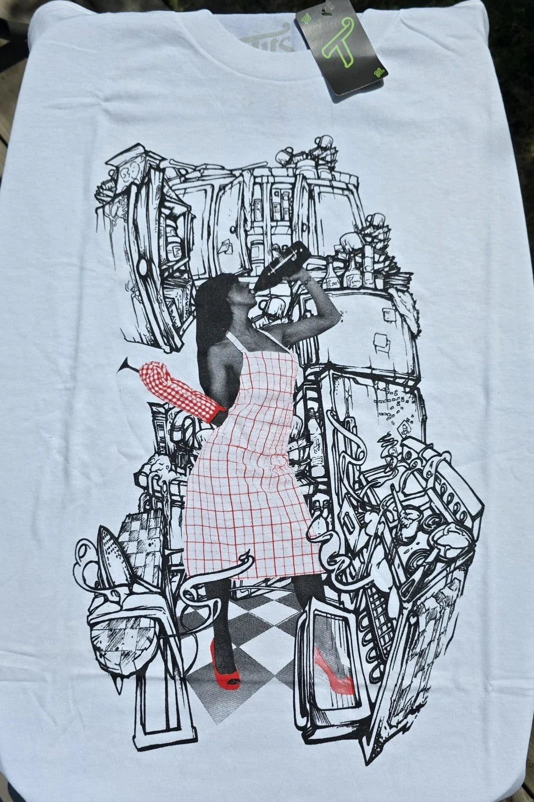 Vintage Y2K Two In The Graphic Men's Size 3X-Large - Adult & Kids T-Shirts, Sweatshirts & Hoodies apparel design preview 1