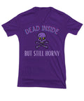 Funny Coffee Dead Inside But Still Horny, Memes, - Adult & Kids T-Shirts, Sweatshirts & Hoodies apparel design preview 1