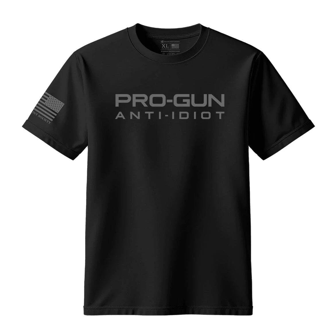 Pro Gun Anti Idiot 2A Patriotic Men's Cotton - Adult & Kids T-Shirts, Sweatshirts & Hoodies apparel design preview 1