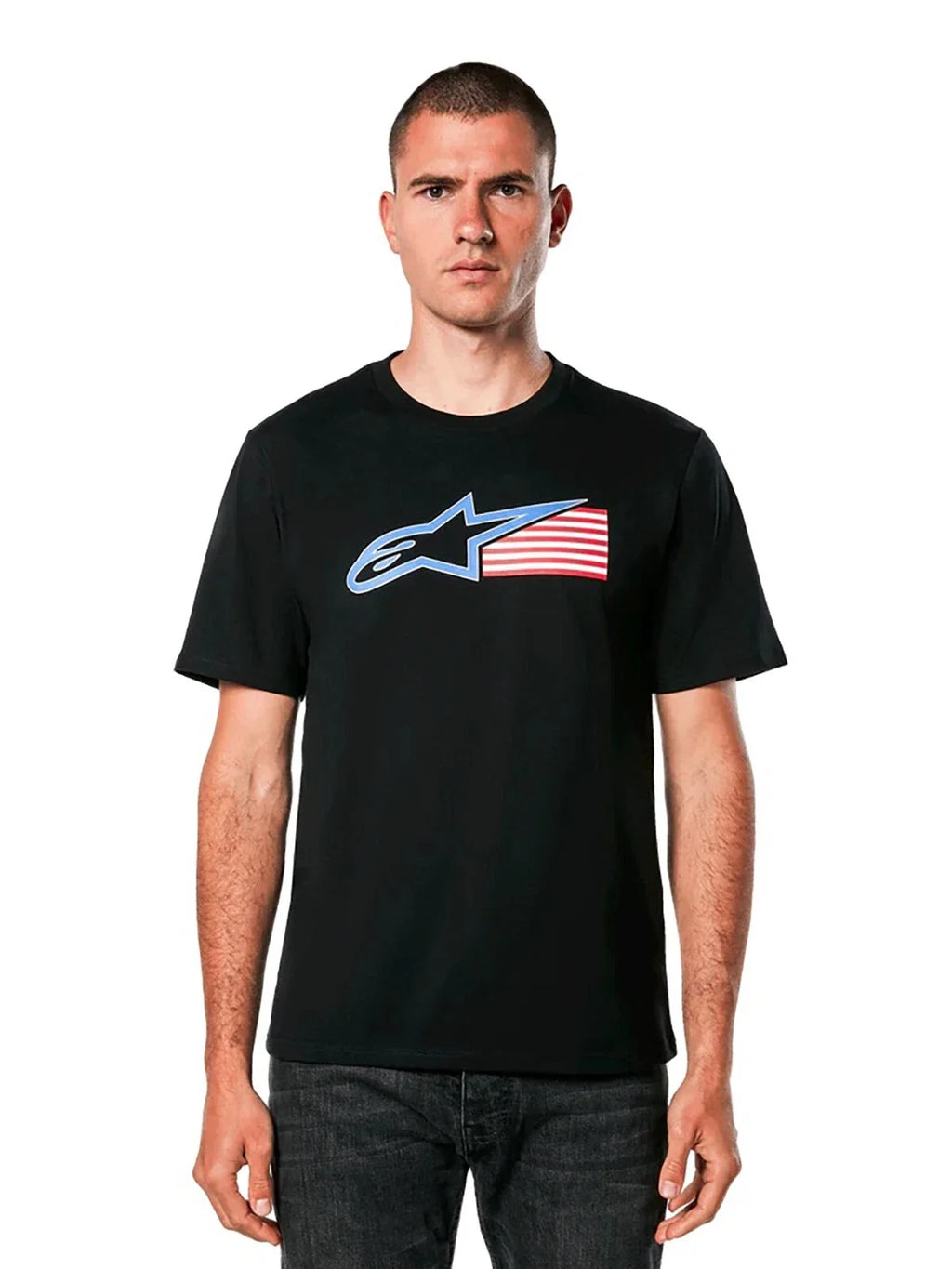 Alpinestars Men's Racing USA CSF Short Sleeve MX - Adult & Kids T-Shirts, Sweatshirts & Hoodies apparel design preview 1