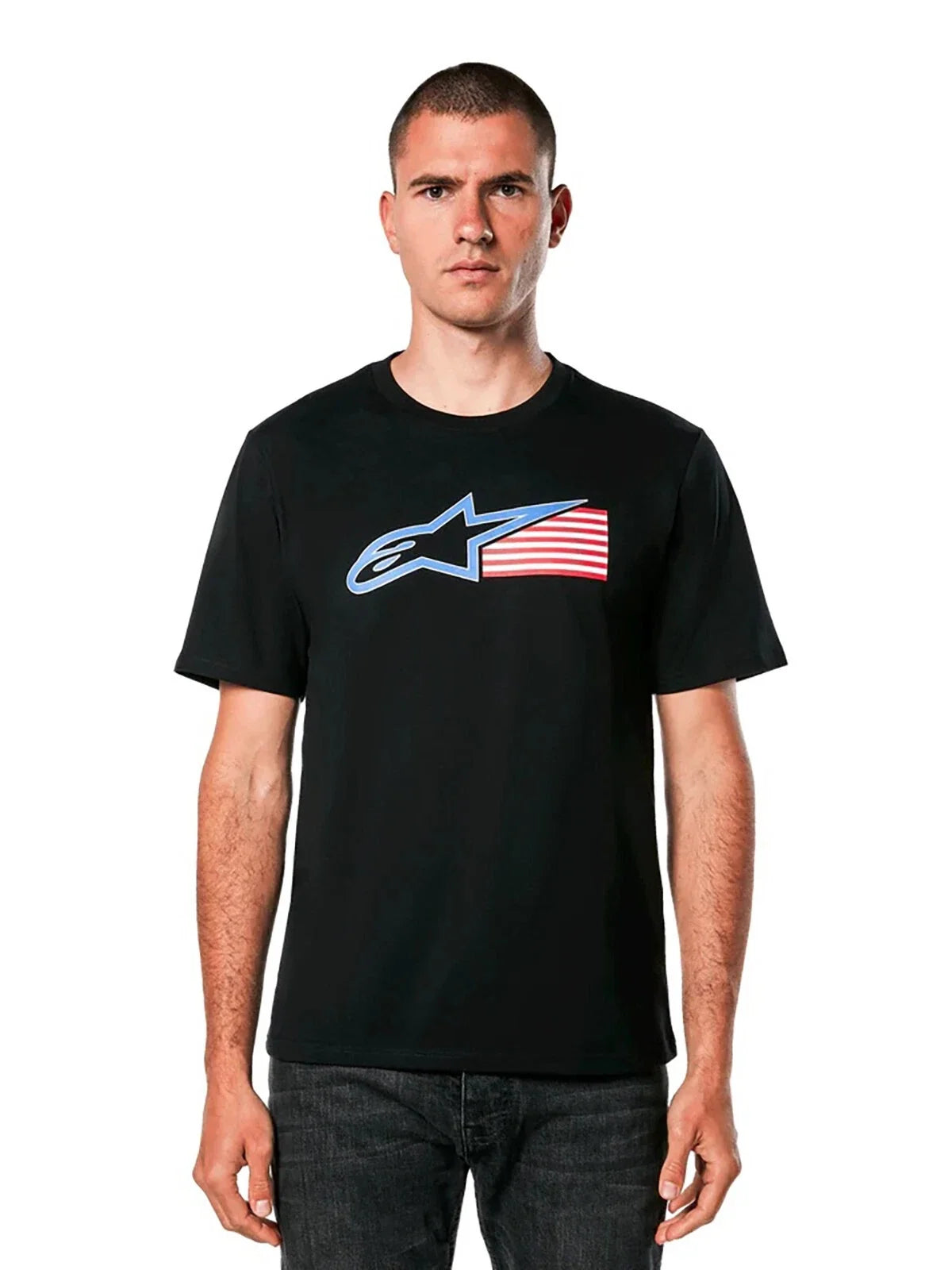 Alpinestars Men's Racing USA CSF Short Sleeve MX - Adult & Kids T-Shirts, Sweatshirts & Hoodies apparel design preview 1
