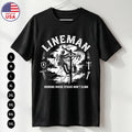 Lineman Power Line Worker Gift Graphic S-5XL - Adult & Kids T-Shirts, Sweatshirts & Hoodies apparel design preview 1