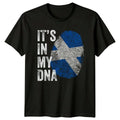 Its In My DNA Scotland Scottish Flag Mens Womens - Adult & Kids T-Shirts, Sweatshirts & Hoodies apparel design preview 1