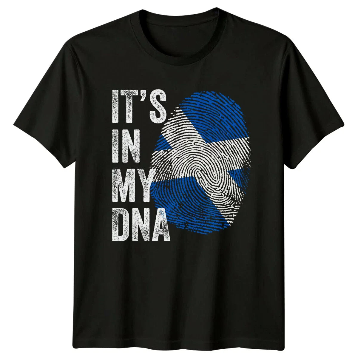 Its In My DNA Scotland Scottish Flag Mens Womens - Adult & Kids T-Shirts, Sweatshirts & Hoodies apparel design preview 1