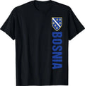 Bosnia Gift Flag Vintage Herzegovina Sarajevo - Adult & Kids T-Shirts, Sweatshirts & Hoodies apparel design preview 1