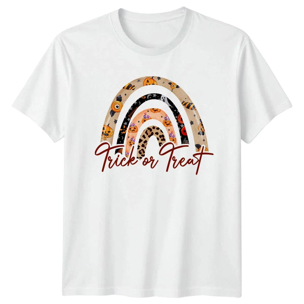 Trick Or Treat Cute Halloween Gift For Him And Her - Adult & Kids T-Shirts, Sweatshirts & Hoodies apparel design preview 1