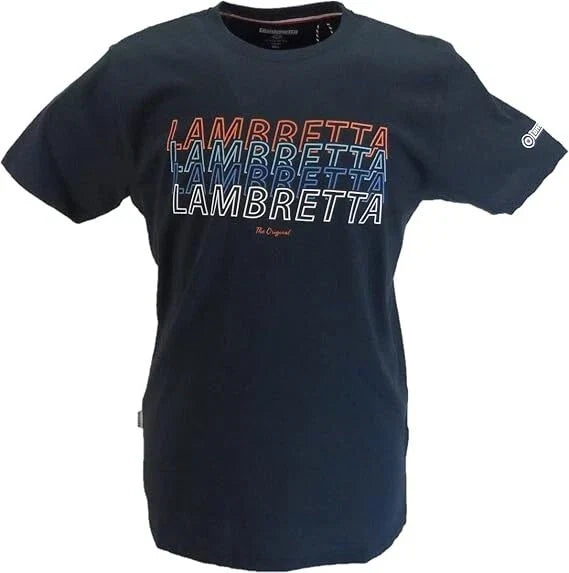 Lambretta Mens Original Logo Crew Neck Short Sleeve - Adult & Kids T-Shirts, Sweatshirts & Hoodies apparel design preview 1
