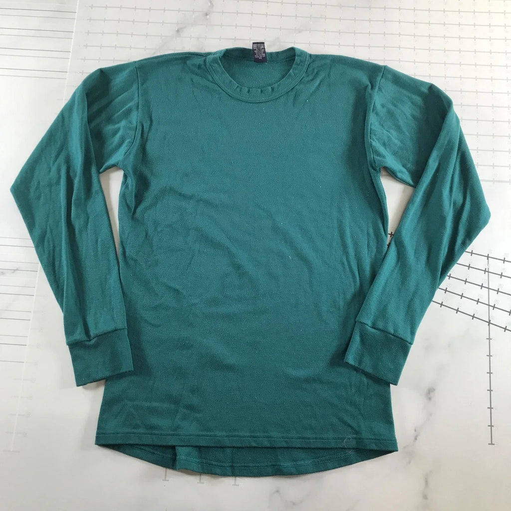 Vintage Lands' End Mens Medium 38-40 Teal Crew Neck - Adult & Kids T-Shirts, Sweatshirts & Hoodies apparel design preview 1