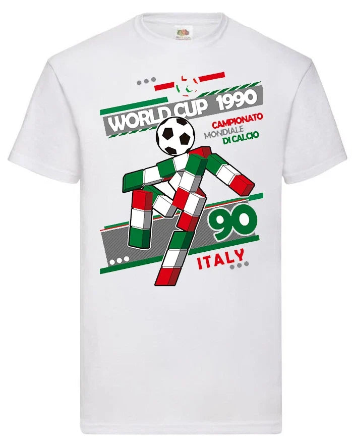 Italia 90 Italy Classic Retro Football Soccer For - Adult & Kids T-Shirts, Sweatshirts & Hoodies apparel design preview 1
