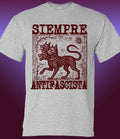 Siempre Antifascista Cerberus - Adult & Kids T-Shirts, Sweatshirts & Hoodies apparel design preview 1