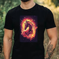 Mens Unicorn On Fire Motif Cotton Size XS to 5XL - Adult & Kids T-Shirts, Sweatshirts & Hoodies apparel design preview 1