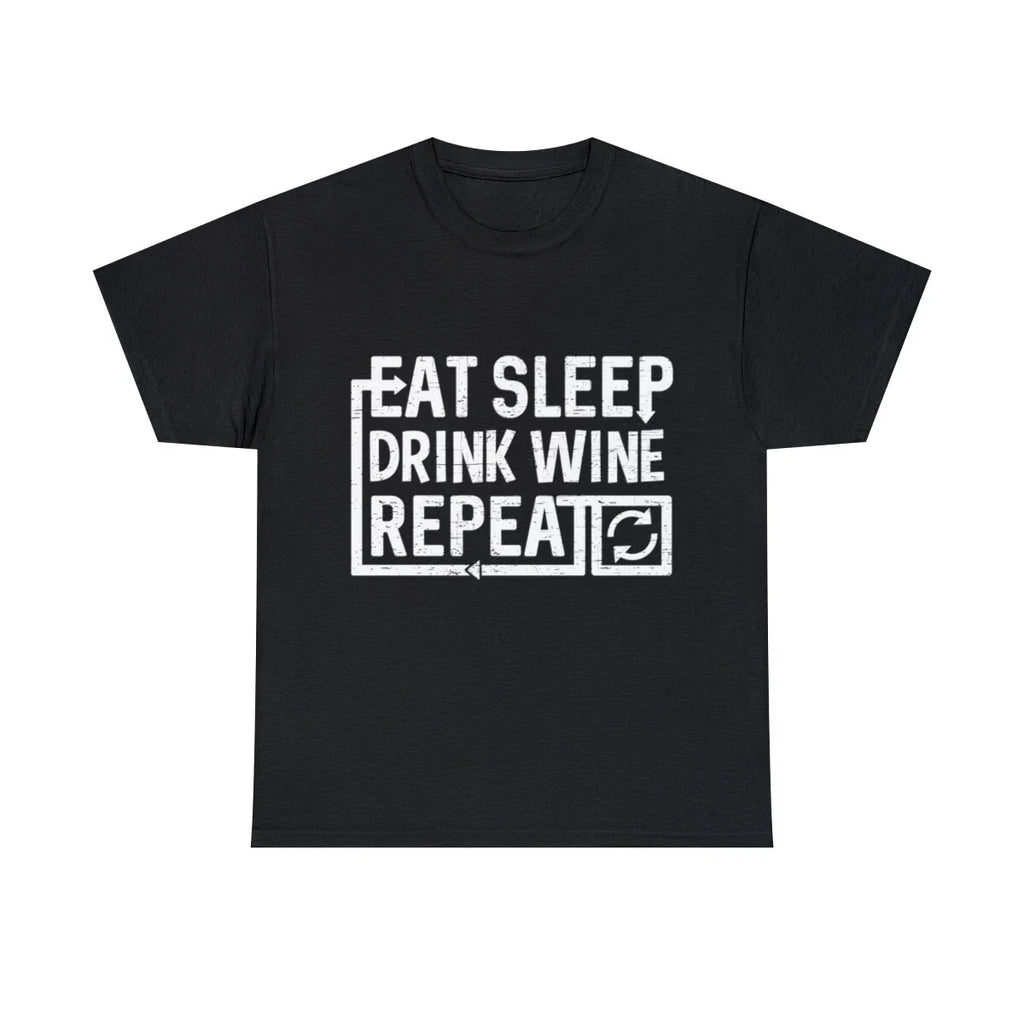 Eat Sleep Drink Wine Graphic S-5XL - Adult & Kids T-Shirts, Sweatshirts & Hoodies apparel design preview 1