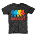 Men's Sasquatch Bigfoot Silhouette Retro Pop Art - Adult & Kids T-Shirts, Sweatshirts & Hoodies apparel design preview 1