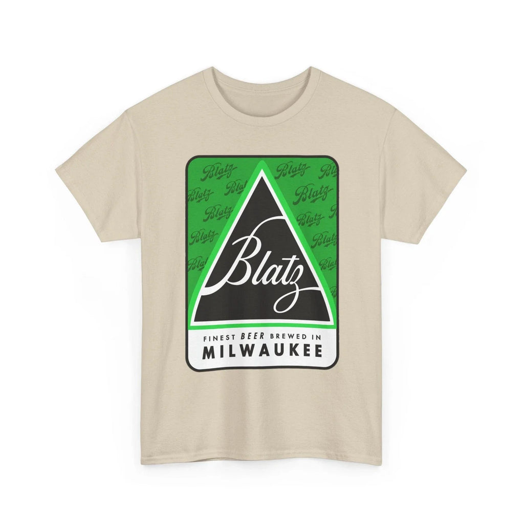 Blatz Finest Beer Brewed In Milwaukee WI Green Retro - Adult & Kids T-Shirts, Sweatshirts & Hoodies apparel design preview 1