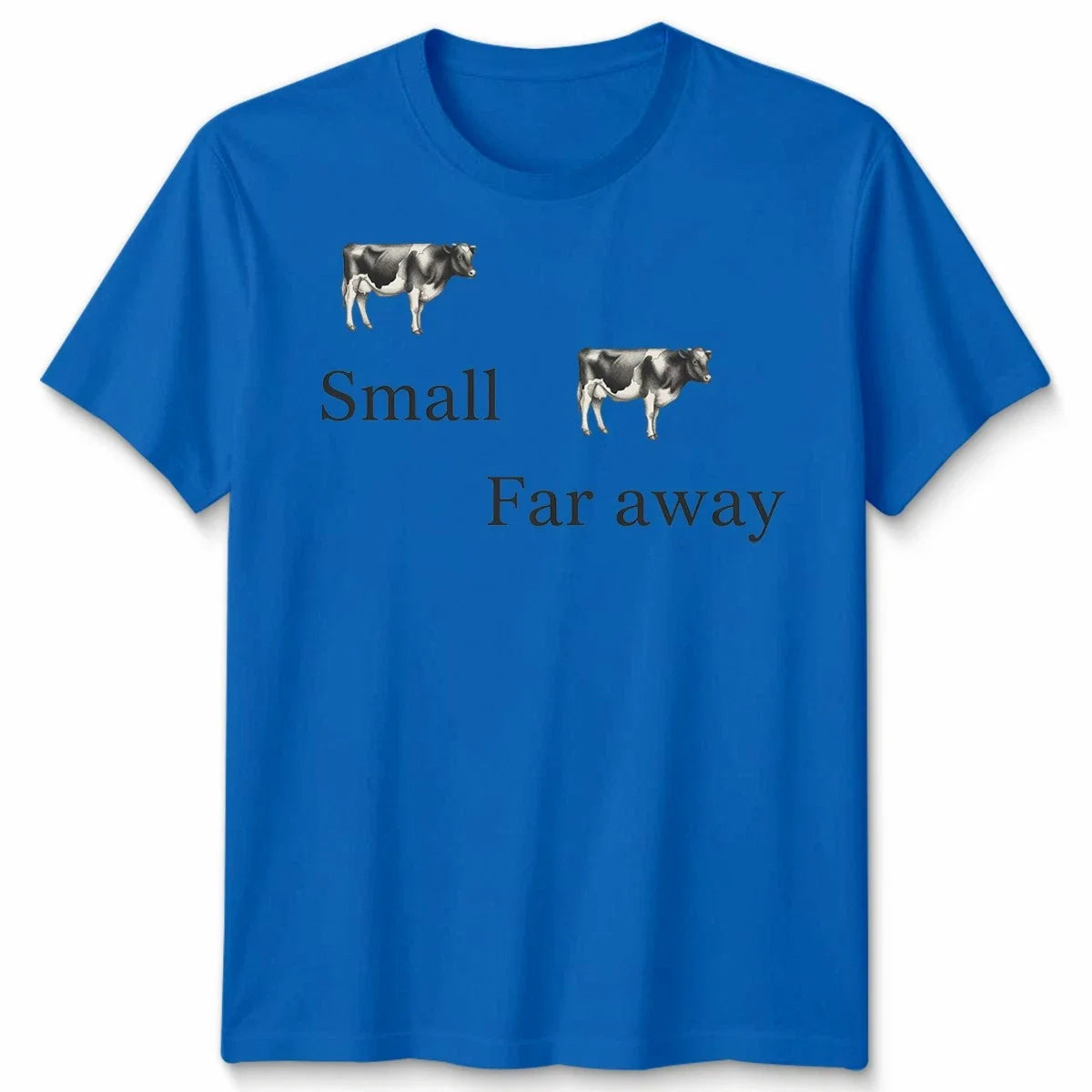 Unisex Father Ted Small... Far Away With Cow Design - Adult & Kids T-Shirts, Sweatshirts & Hoodies apparel design preview 1