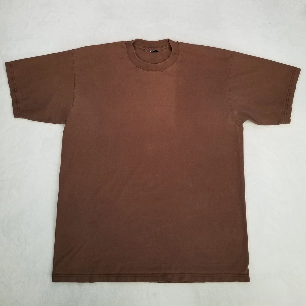 Brown Basic Men's Thick Short Sleeve Crewneck Classic - Adult & Kids T-Shirts, Sweatshirts & Hoodies apparel design preview 1