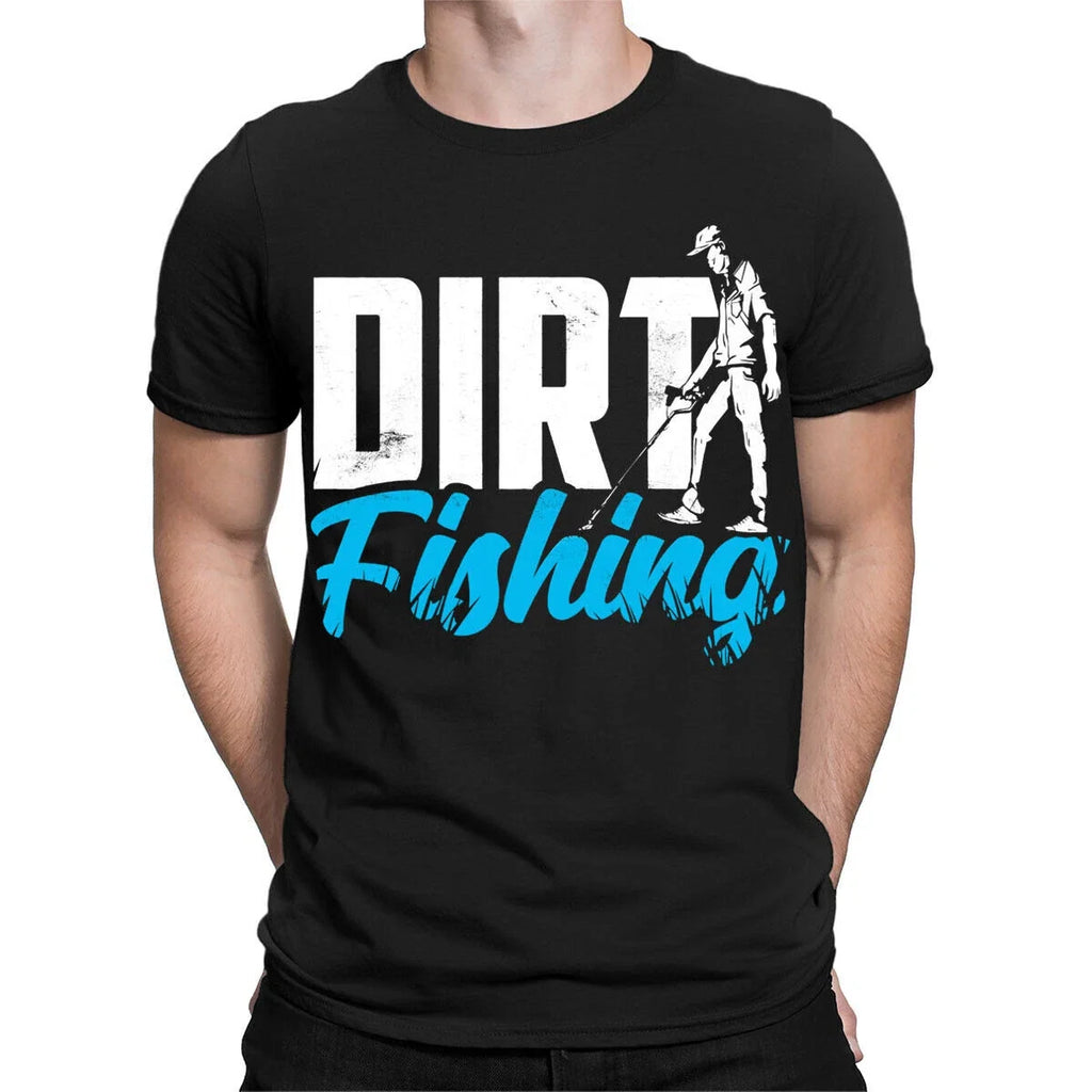Dirt Fishing Fish Fisherman Gift Funny Vintage Style - Adult & Kids T-Shirts, Sweatshirts & Hoodies apparel design preview 1