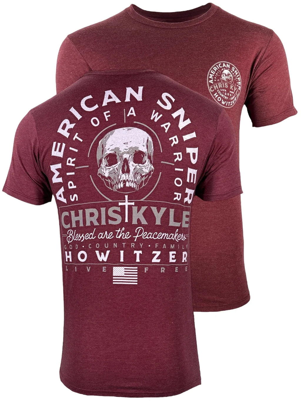 Howitzer Style Men's Chris Kyle Trigger Military - Adult & Kids T-Shirts, Sweatshirts & Hoodies apparel design preview 1