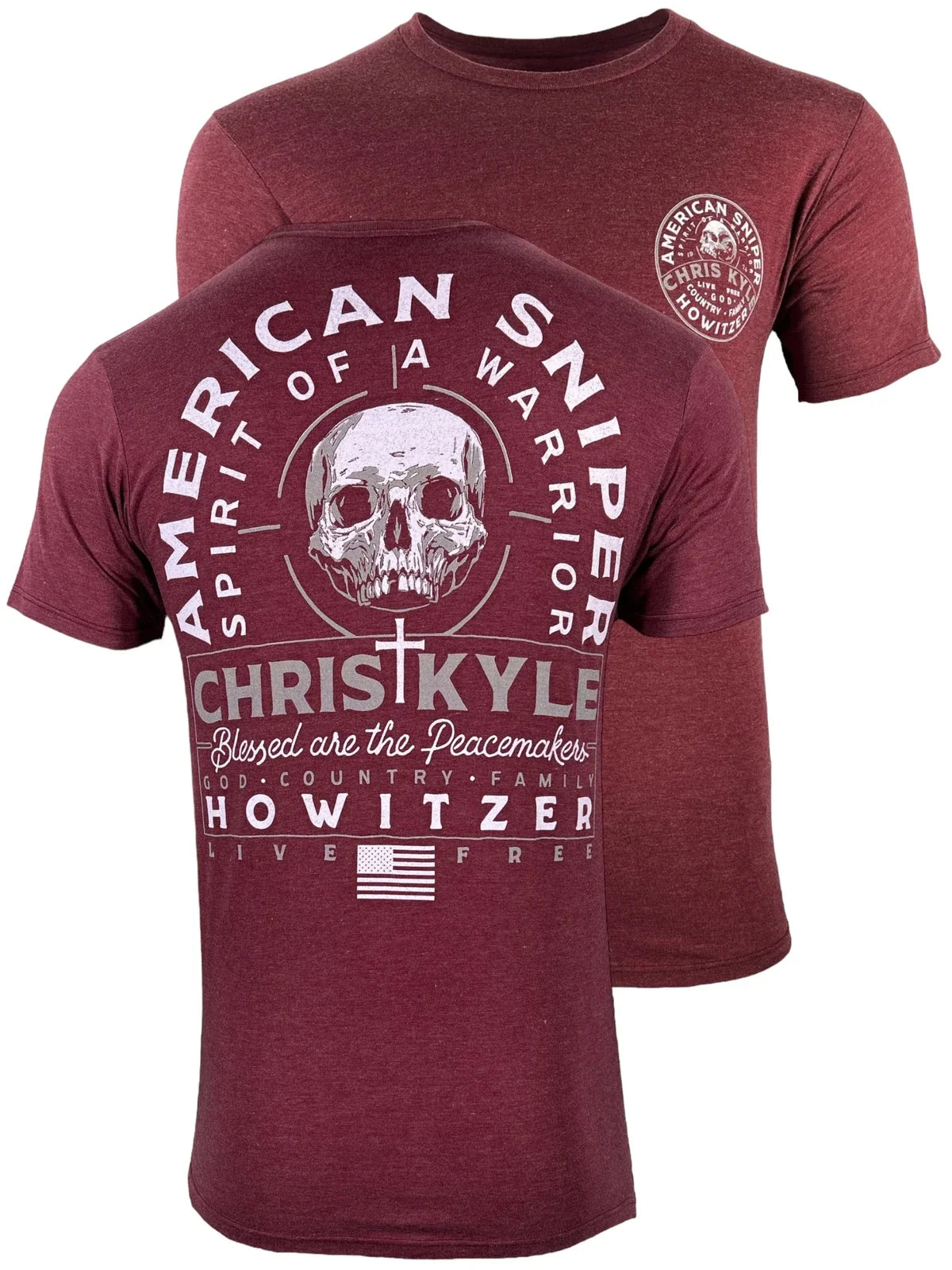 Howitzer Style Men's Chris Kyle Trigger Military - Adult & Kids T-Shirts, Sweatshirts & Hoodies apparel design preview 1
