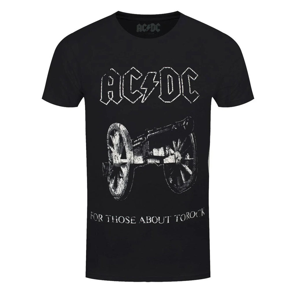 AC/DC About To Rock Band Official Black New - Adult & Kids T-Shirts, Sweatshirts & Hoodies apparel design preview 1