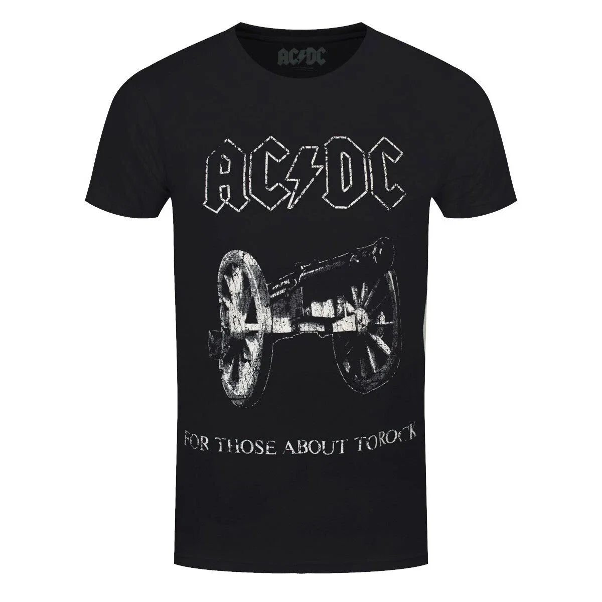 AC/DC About To Rock Band Official Black New - Adult & Kids T-Shirts, Sweatshirts & Hoodies apparel design preview 1