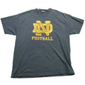 Vintage Notre Dame Football XL Navy Blue Champs Team - Adult & Kids T-Shirts, Sweatshirts & Hoodies apparel design preview 1