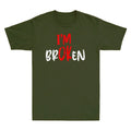 I'm Ok Broken Invisible Illness Funny Sarcastic - Adult & Kids T-Shirts, Sweatshirts & Hoodies apparel design preview 1