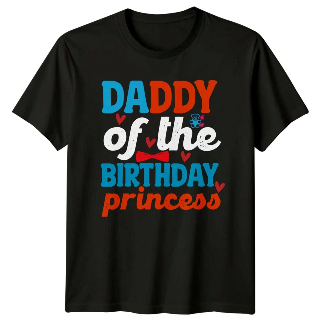 Daddy Of The Birthday Princess Mens Father Daughter - Adult & Kids T-Shirts, Sweatshirts & Hoodies apparel design preview 1