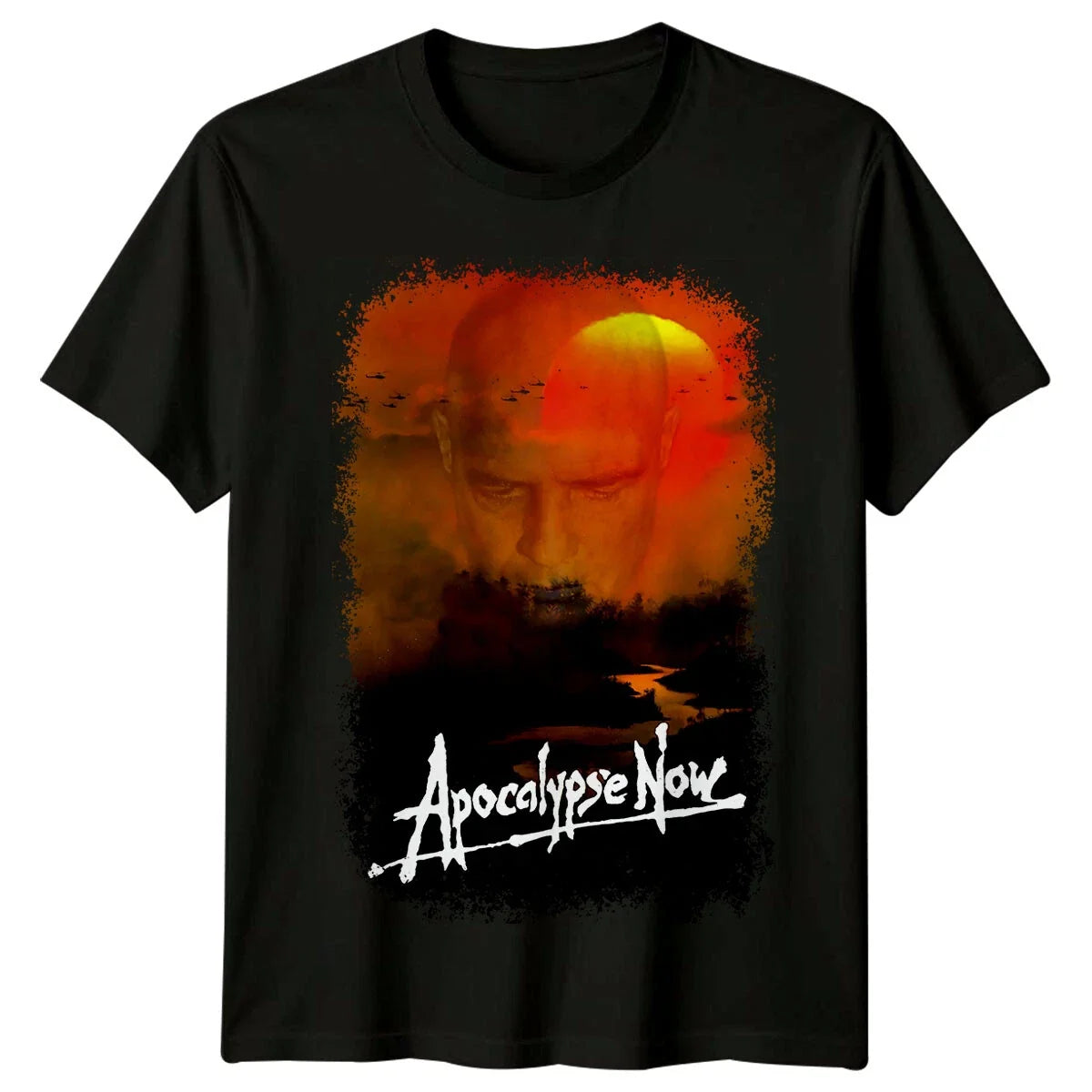 Apocalypse Now (1979) Movie Poster Inspired Retro 70s - Adult & Kids T-Shirts, Sweatshirts & Hoodies apparel design preview 1