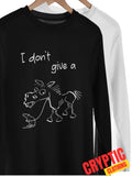 I Don't Give A Rat's Ass S-3XL Funny Care Sarcastic - Adult & Kids T-Shirts, Sweatshirts & Hoodies apparel design preview 1
