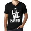 Men's Graphic V Neck Love Beer Eco-Friendly Limited - Adult & Kids T-Shirts, Sweatshirts & Hoodies apparel design preview 1