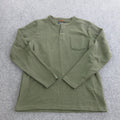 Roark Henley Mens Large Green Thermal Pocket Casual - Adult & Kids T-Shirts, Sweatshirts & Hoodies apparel design preview 1