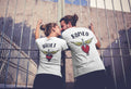 Romeo Juliet Back Logo Trendy Couple Matching Men's - Adult & Kids T-Shirts, Sweatshirts & Hoodies apparel design preview 1