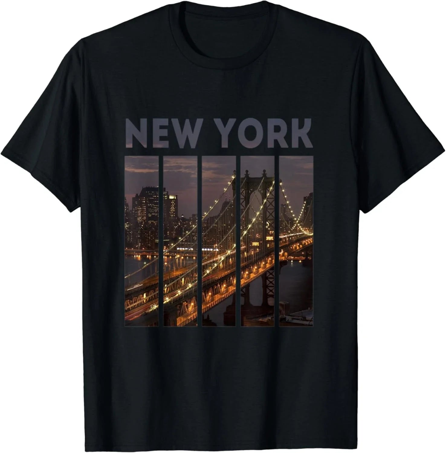 New York City North America Brooklyn Bridge Souvenirs - Adult & Kids T-Shirts, Sweatshirts & Hoodies apparel design preview 1