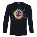 Cnd Psicod?lico Camiseta Manga Larga Paz S?mbolo - Adult & Kids T-Shirts, Sweatshirts & Hoodies apparel design preview 1